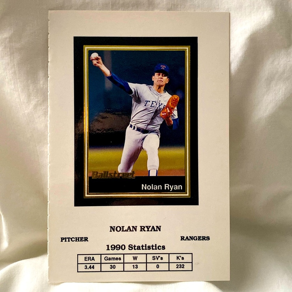 1991 BallStreet Nolan Ryan (MISC14)